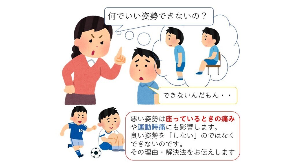 子どもの姿勢と健康講座