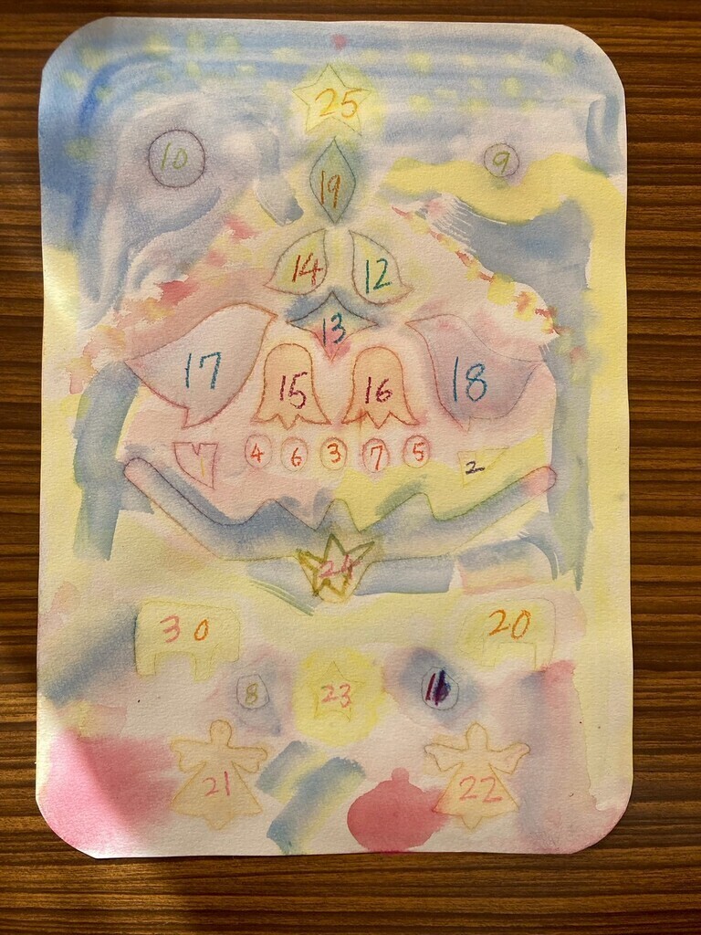 『クリスマスを待つ24日間を、わくわくしながら過ごすためのアドベントカレンダーを作りませんか？』