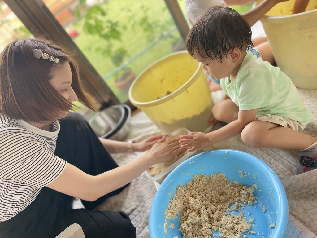 0歳から楽しめる  我が家だけの味噌を作ろう！