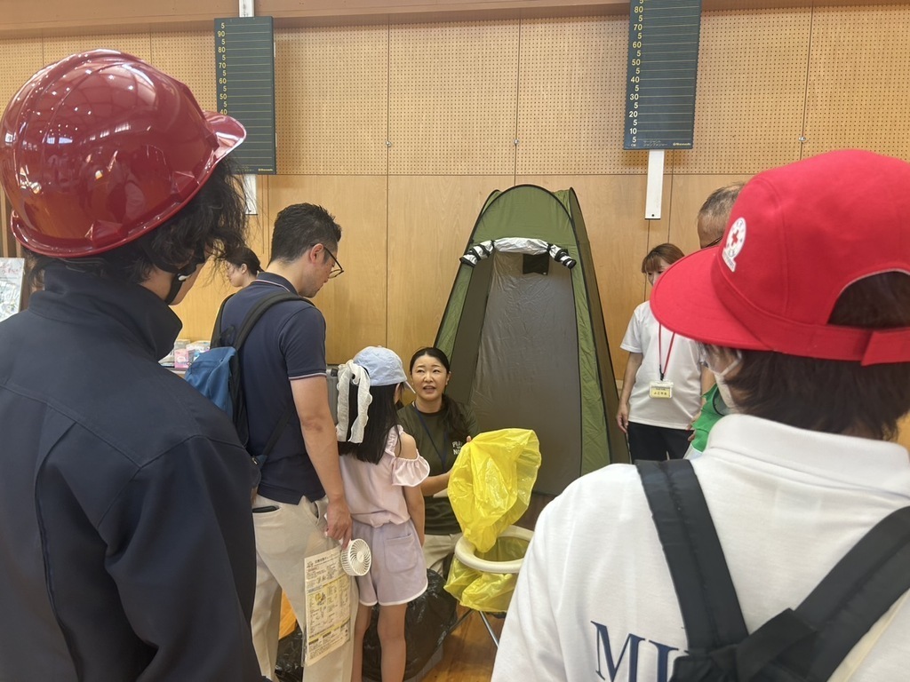 『怖い』は知れば怖くない‼︎学んで体験して赤ちゃんと一緒にまな防災