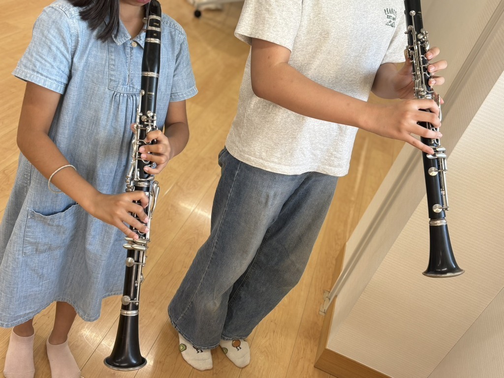 手ぶらでOK！木管楽器を吹いてみよう！パート１