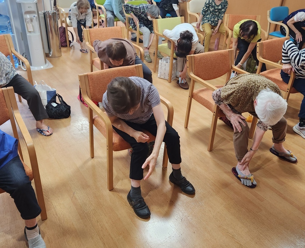 超！初心者向き｢座ったまま運動講座｣