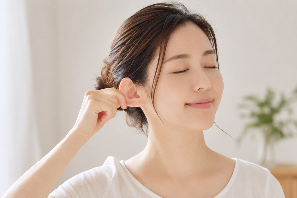 耳つぼで美と健康