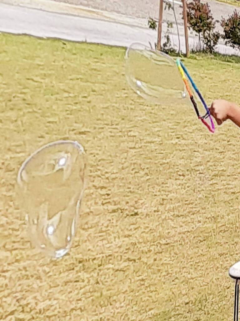 オリジナルフラッパーを作って大きなシャボン玉に挑戦